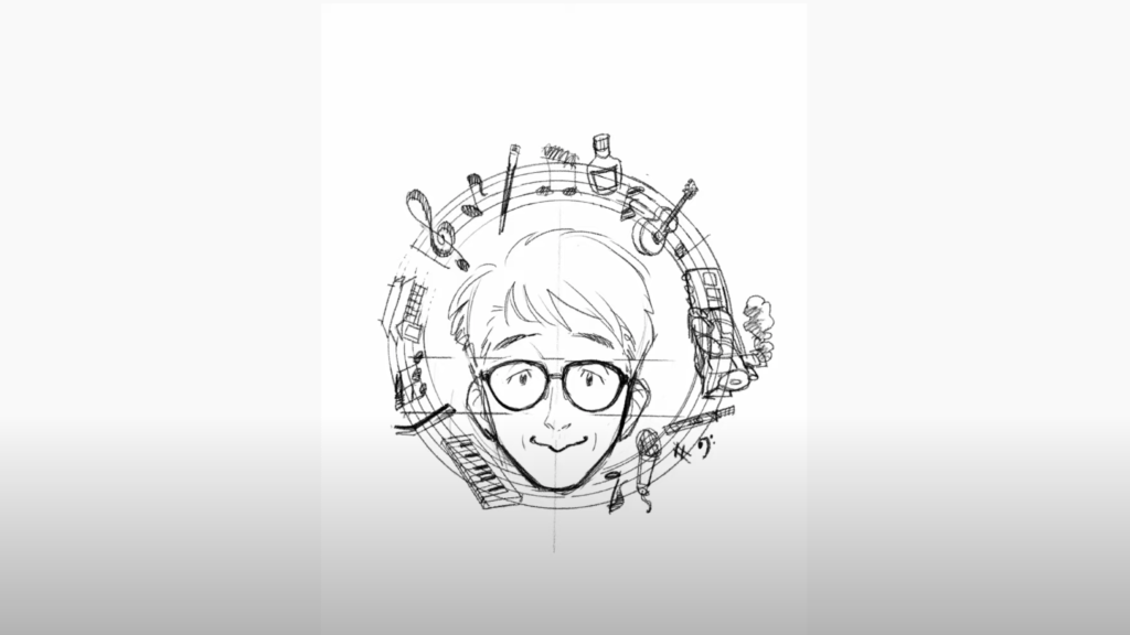 名刺 漫画 イラスト イラスト名刺 名刺イラスト 篠山 Muon